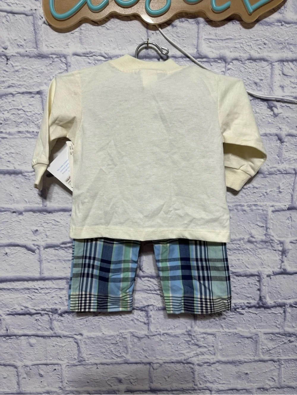 Bailey Boys Boutique Boys Pant Set L/S Airplane Multicolor Size 12M NWT New with